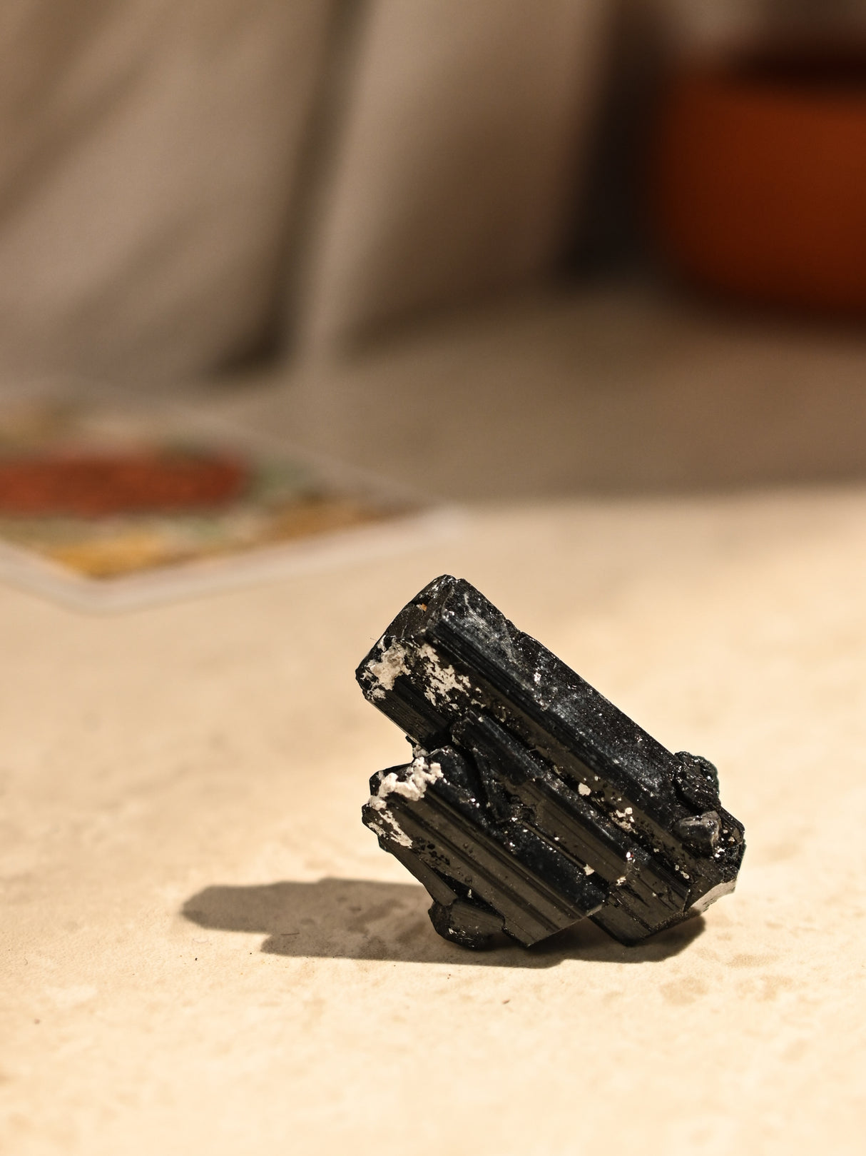 Black Tourmaline Cluster