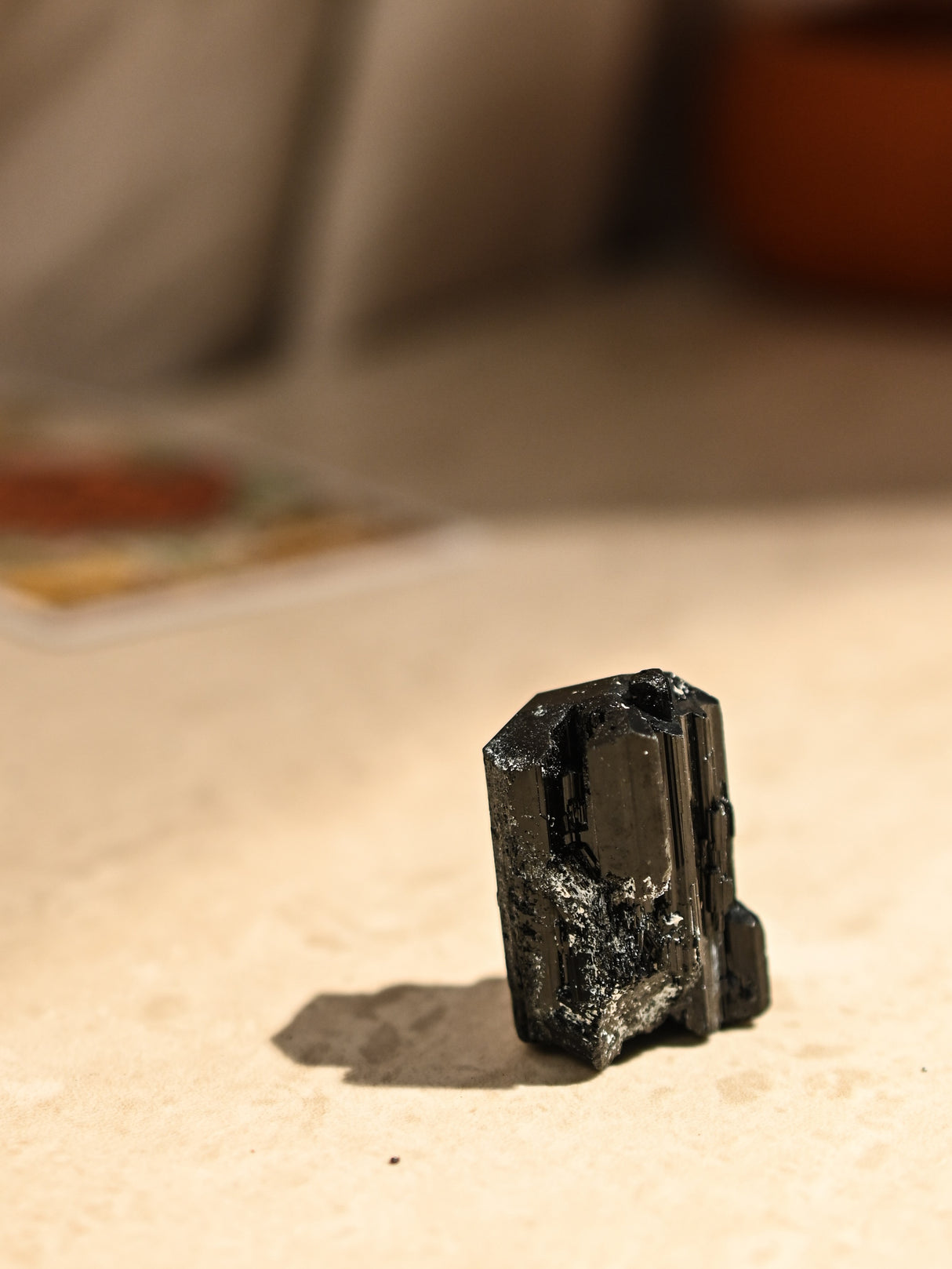 Black Tourmaline Cluster