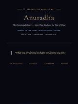 Ritual Guide - Anuradha for May 2026