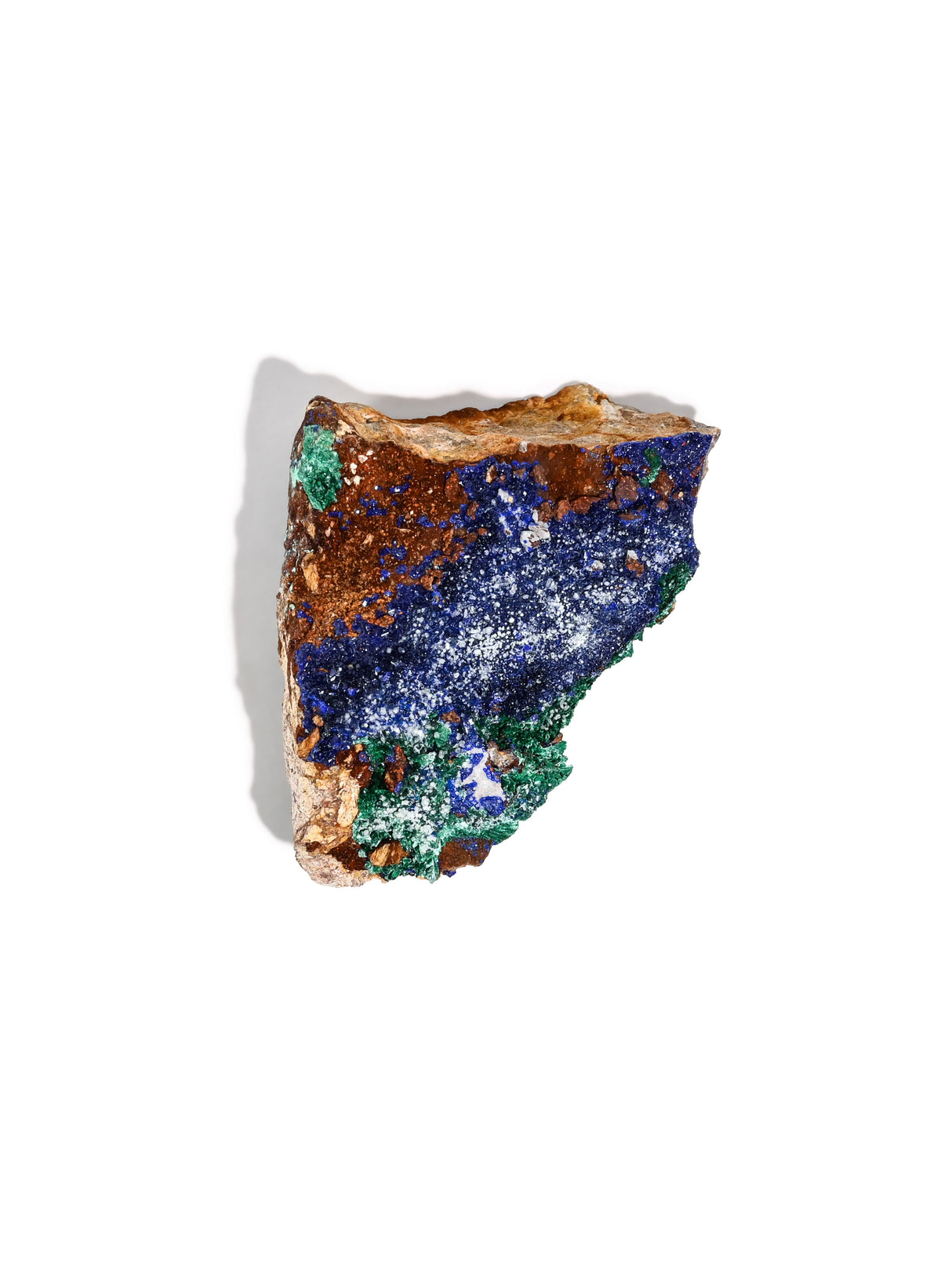 Raw Azurite with Malachite Mini 2 | Cg208