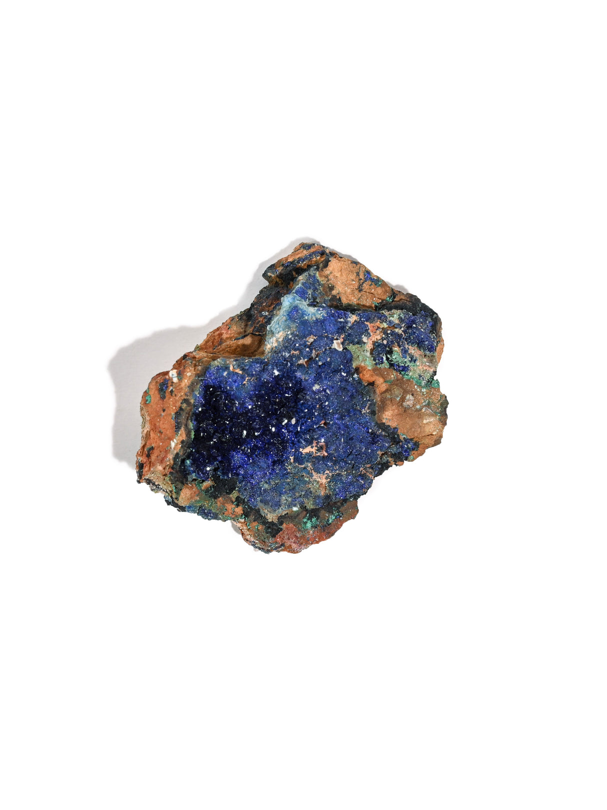 Raw Azurite with Malachite Small | Cg227