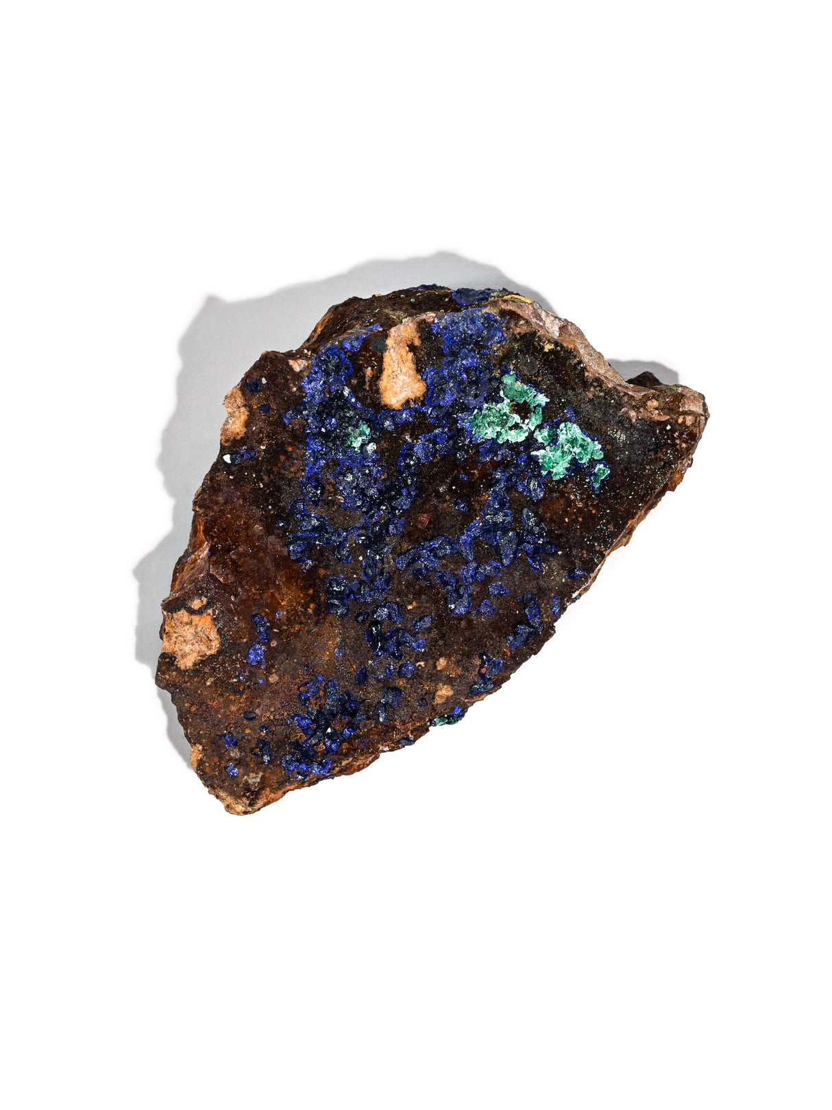 Raw Azurite with Malachite Medium 2 | Cg228