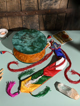 High Quality Tibetan Chod Damaru Hand Drum - mmhd-33