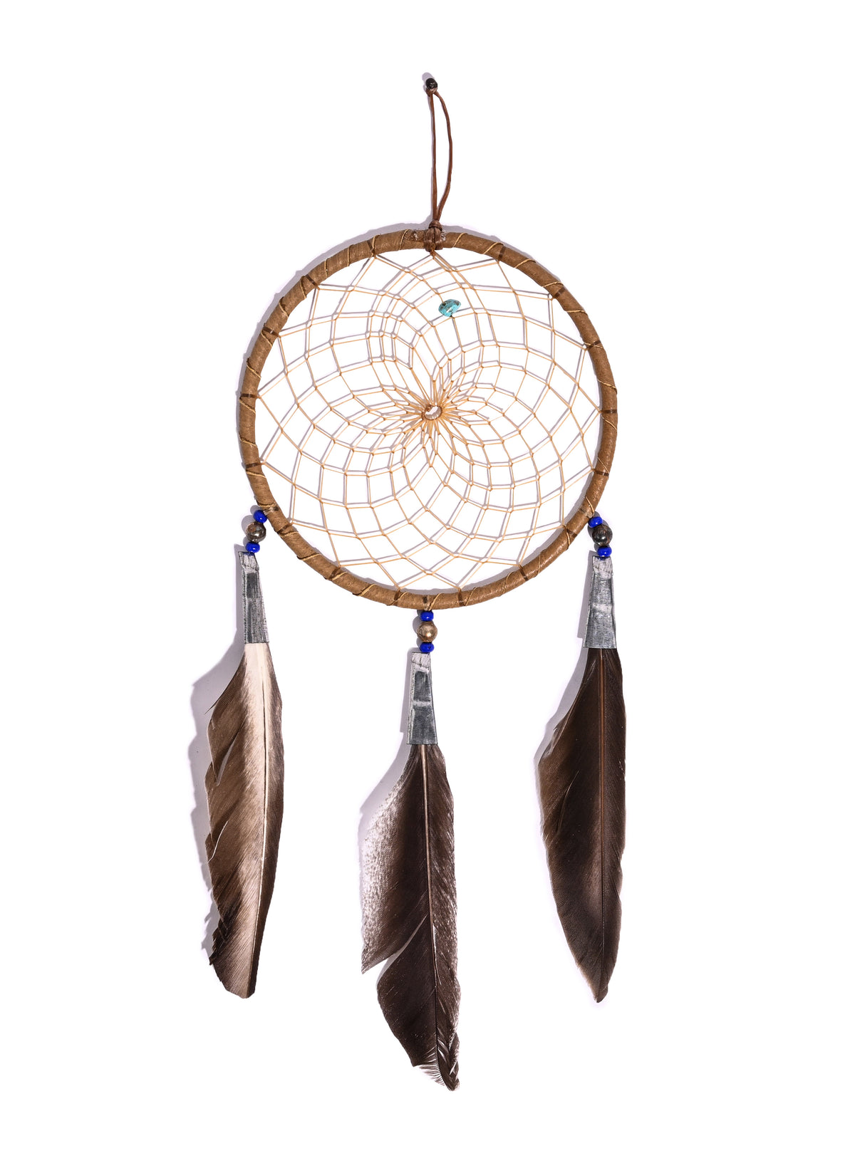 4" Turquoise Stone Dreamcatcher