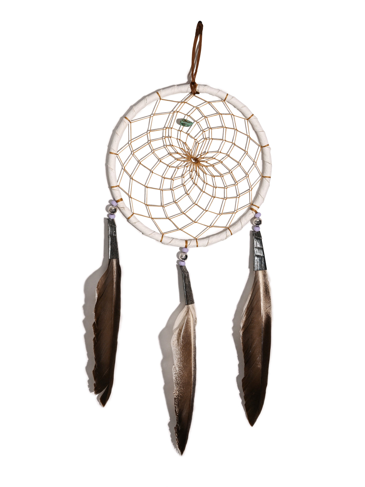 4" Turquoise Stone Dreamcatcher