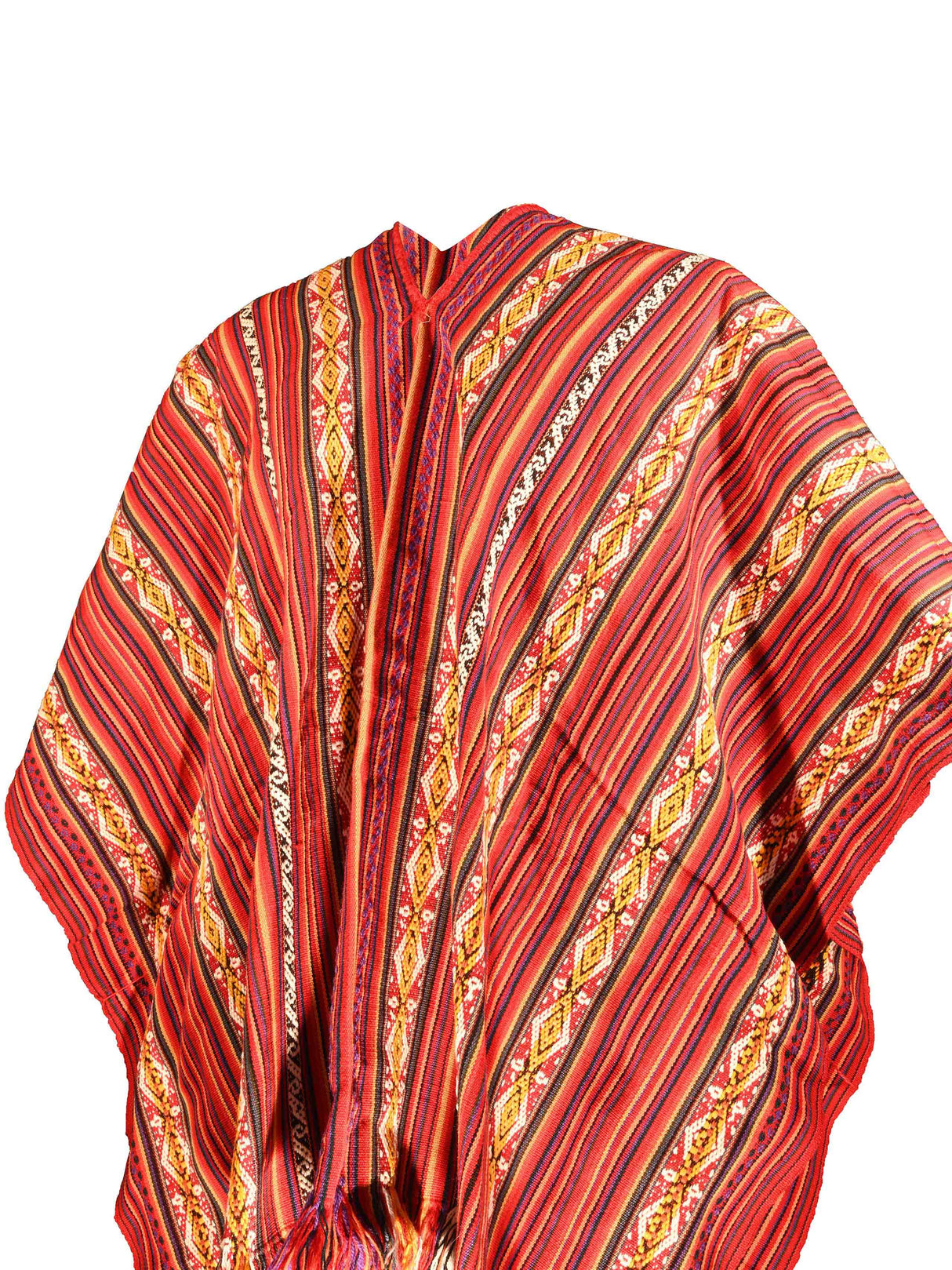 Peruvian Poncho - Kinsa Pata | txp0161-Imperial Inca