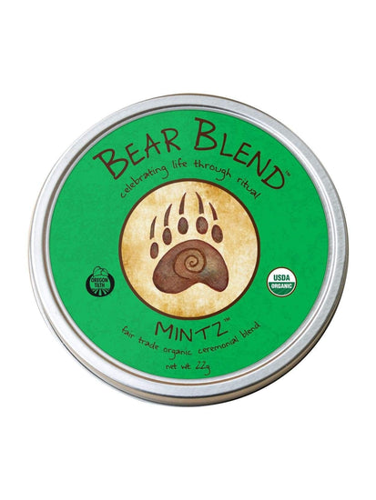 Ceremonial Smoke Loose Bear Blend Organic Smoke Blend - Mintz