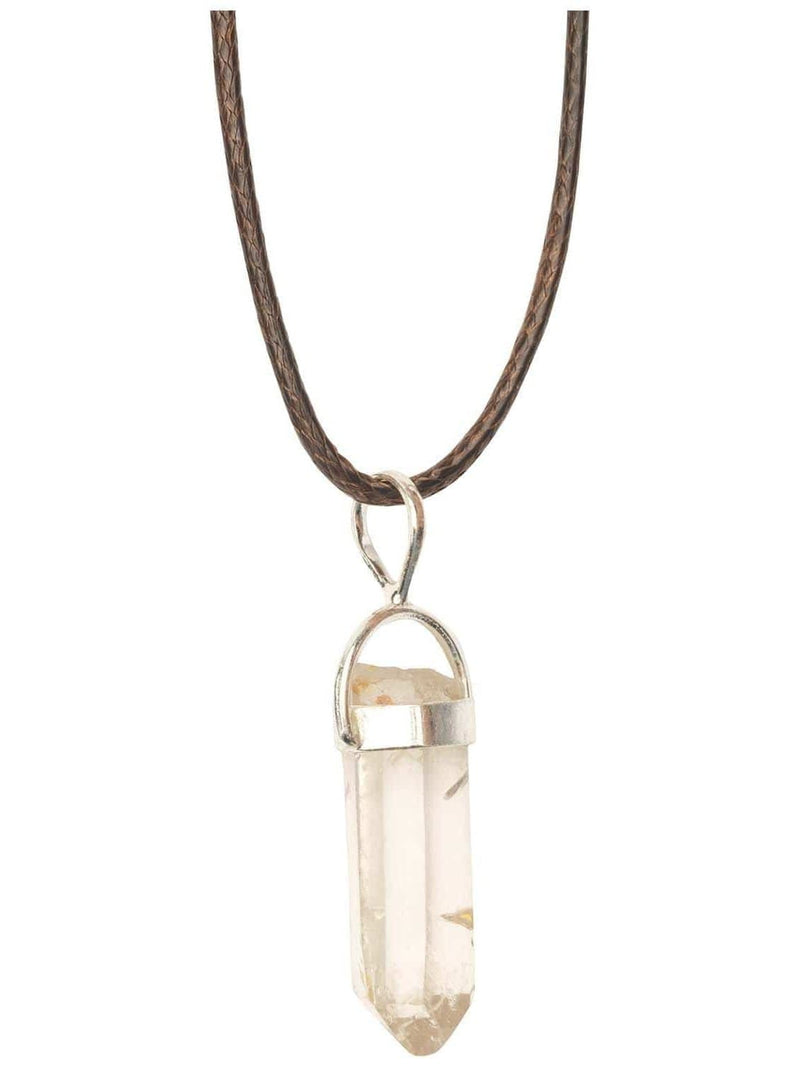 Clear Quartz Pendant Necklace