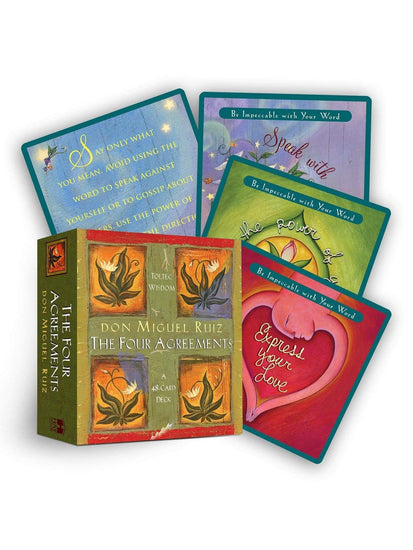 Divination Cards Four Agreements Cards - Don Miguel Ruiz