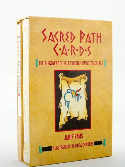 Divination Cards Sacred Path Cards:  The Discovery of Self Through Native Teachings by Jamie Sams