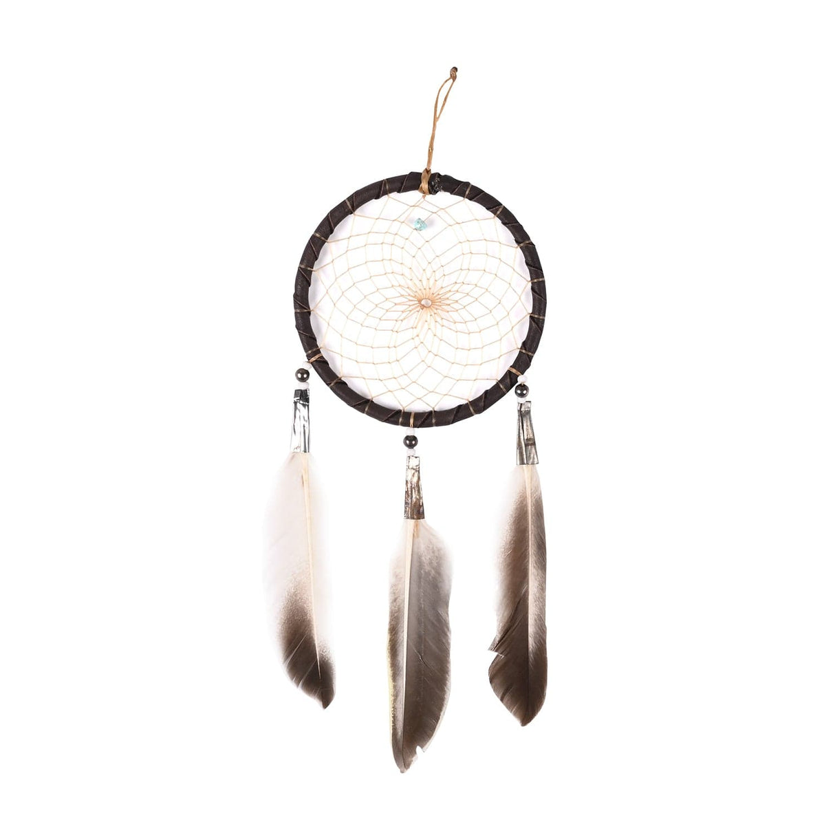 4" Turquoise Stone Dreamcatcher