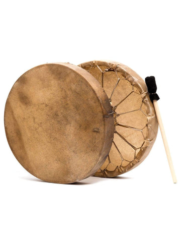 Native American-Style Elk Rawhide Drum