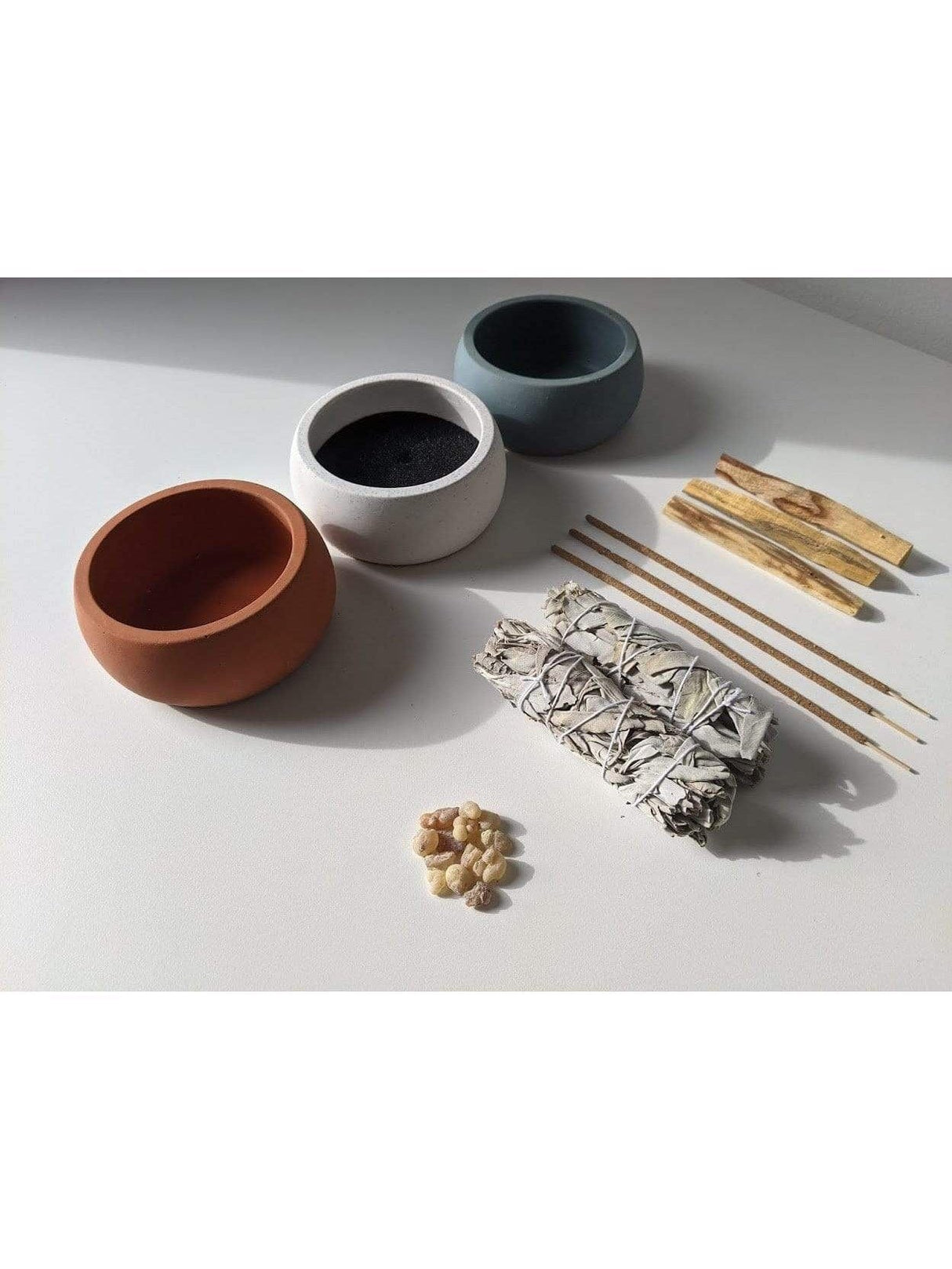 Concrete Offering Vessel | ib88-Blue Fog