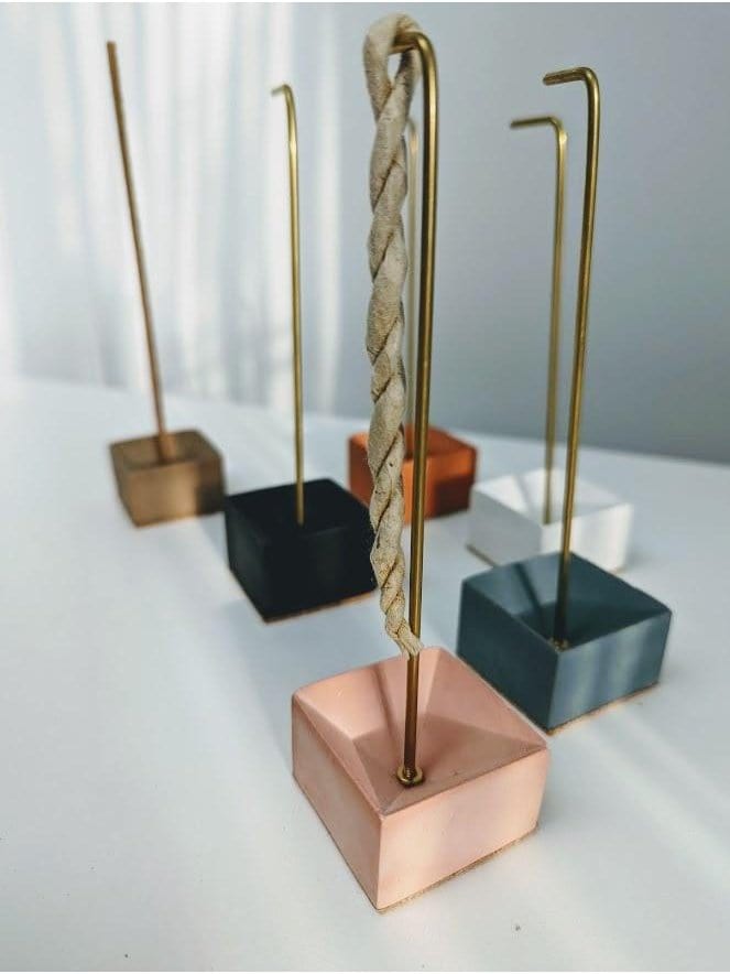 Concrete Incense Burner | ib90-Coral