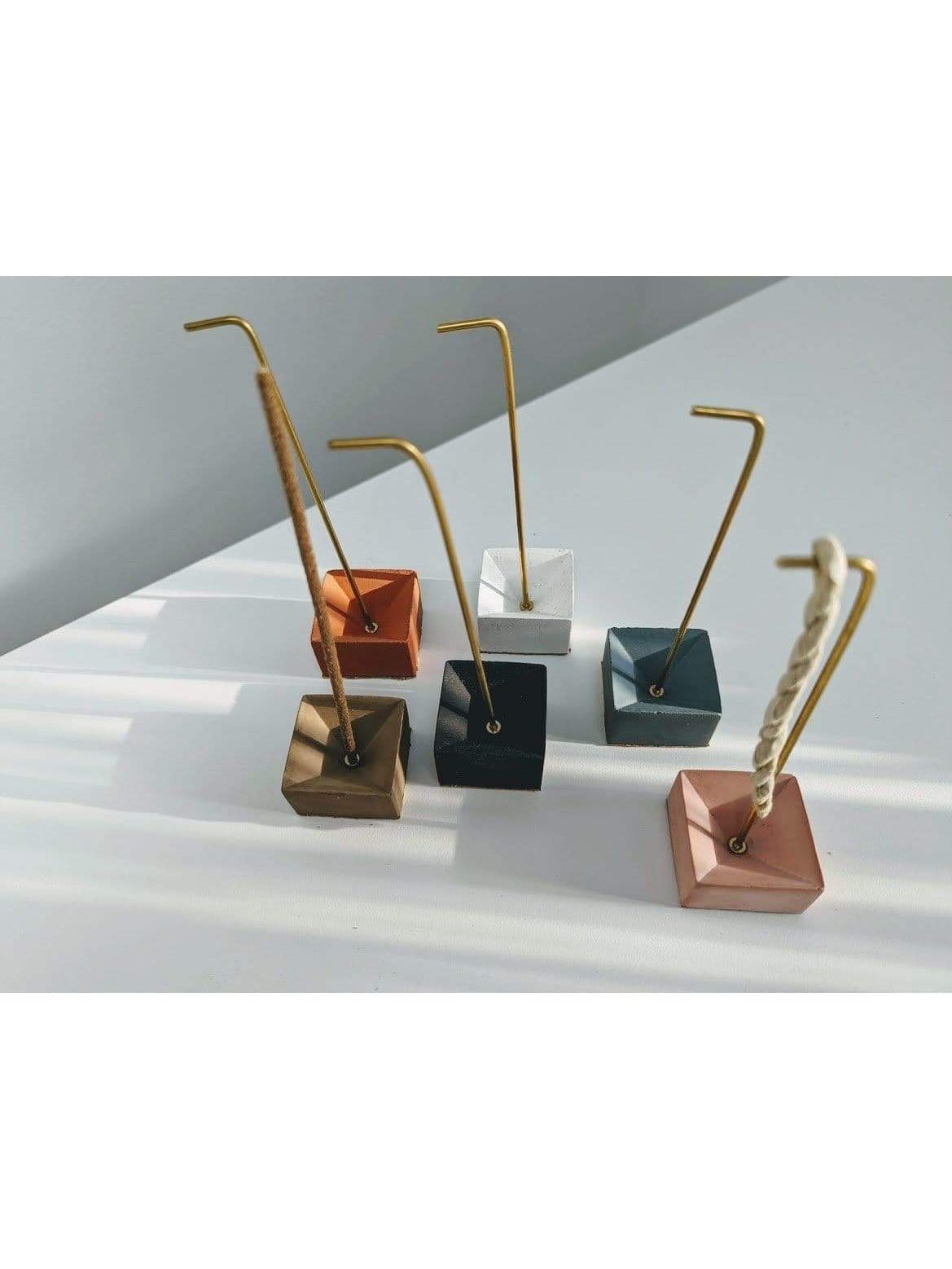 Concrete Incense Burner | ib90-Black