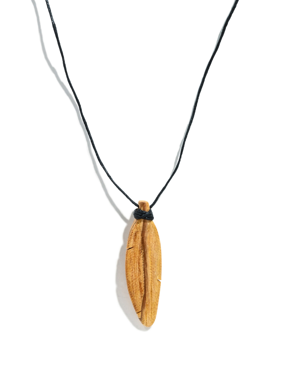 Palo Santo Feather Necklace