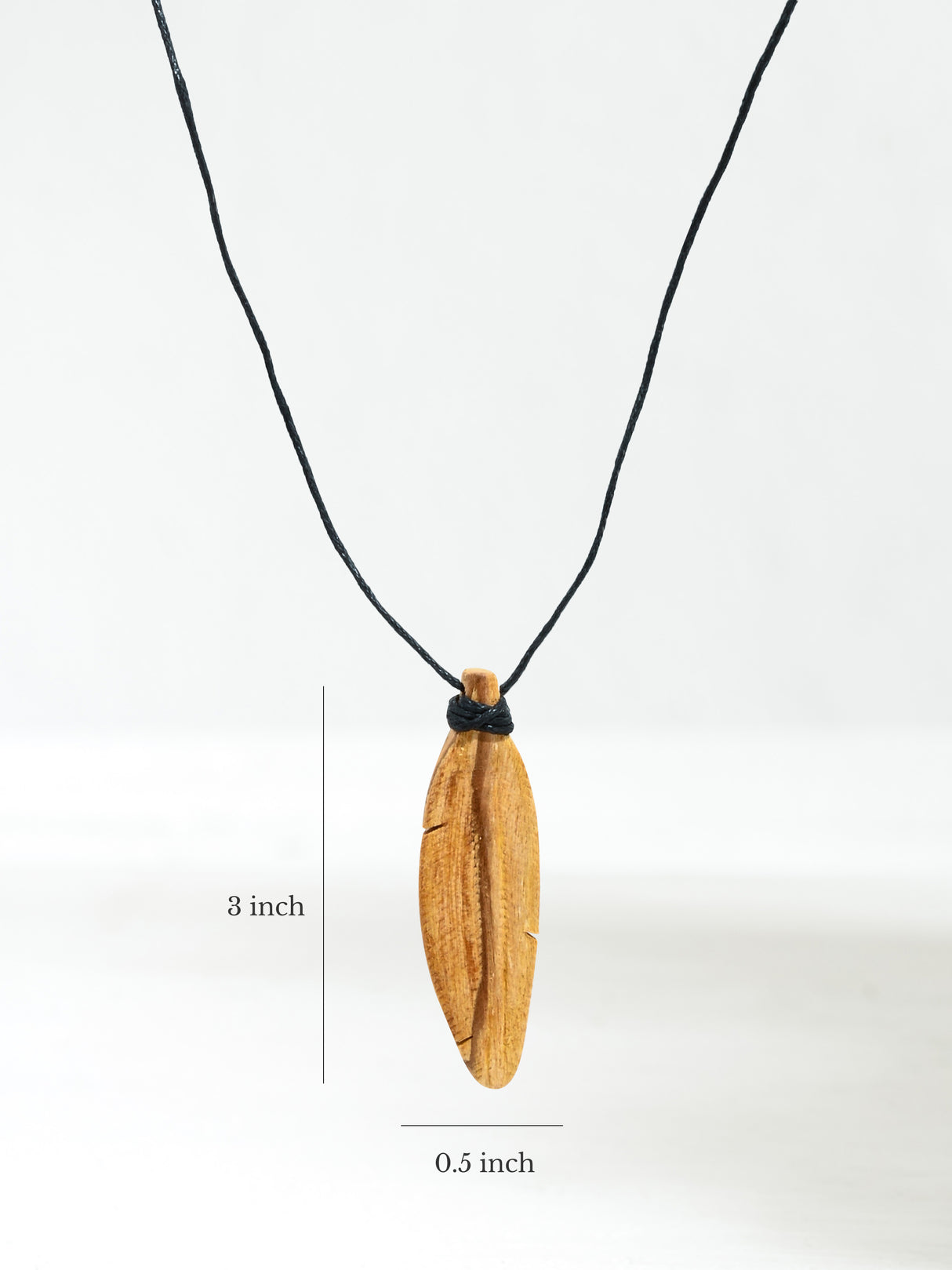 Palo Santo Feather Necklace