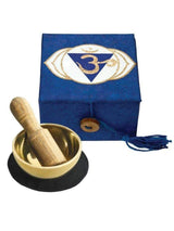 Meditation Bowls Third Eye Chakra Mini Meditation Bowl in Gift Box