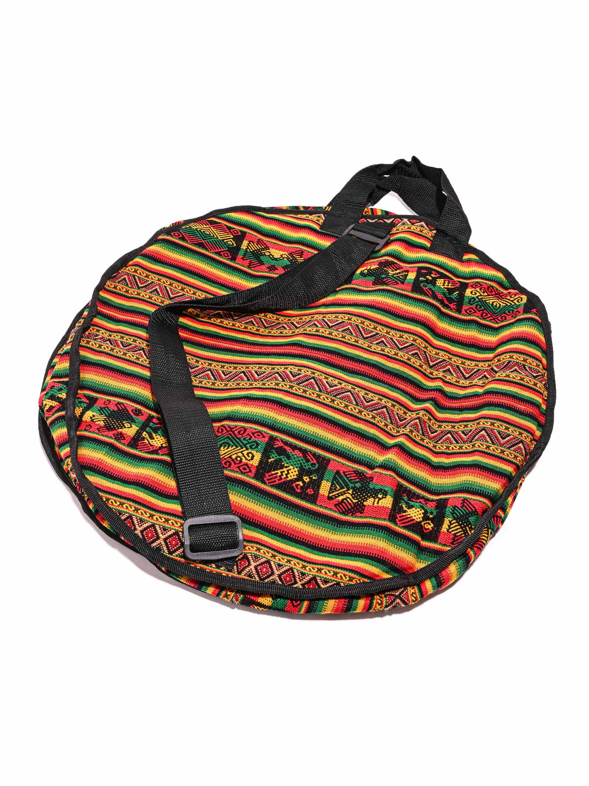 Frame Drum Carrying Case - Extra Large - 19-20" - mmdc11-Red-Gold-Green