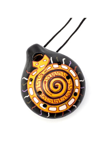 Ocarina Incan Symbols - Round