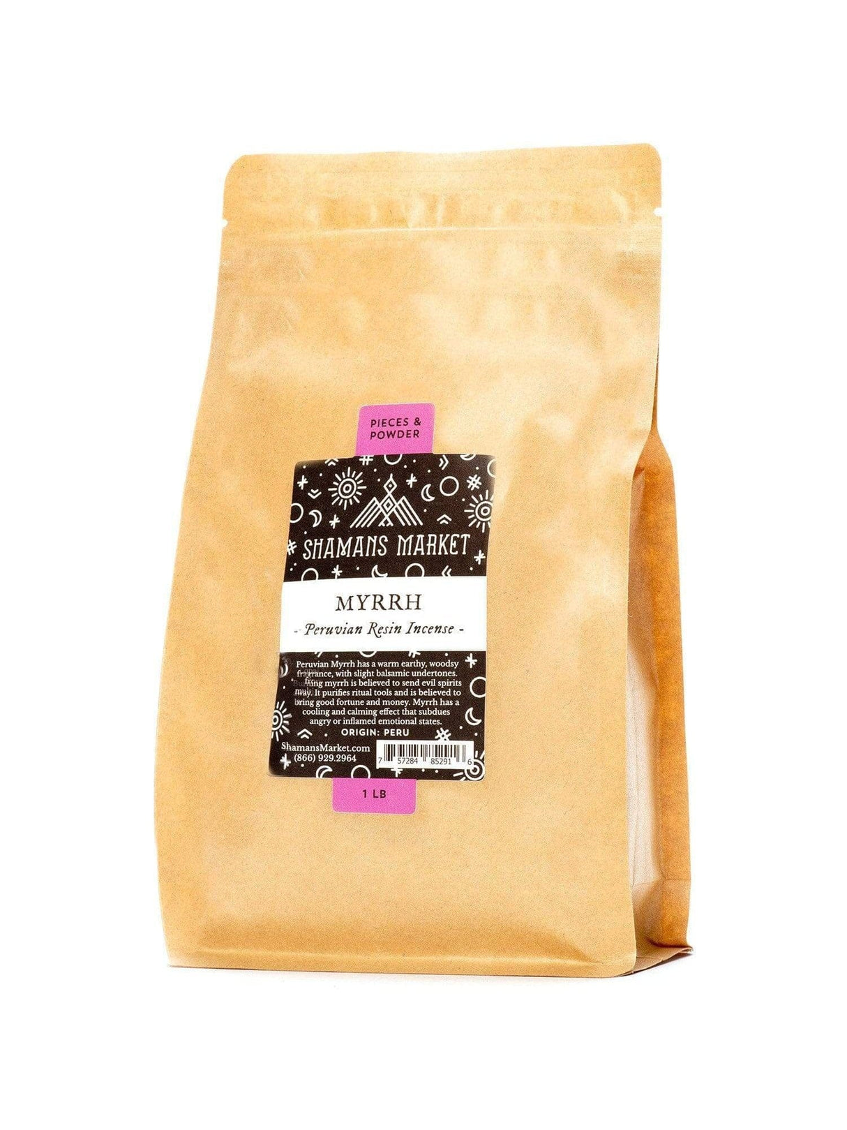 Resin Incense 1 lb Peruvian Myrrh Resin Incense