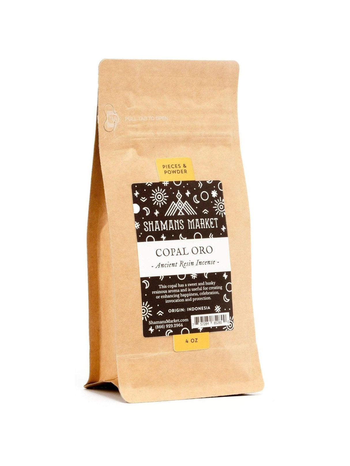 Resin Incense 4 oz Copal Resin Incense - Oro - Gold