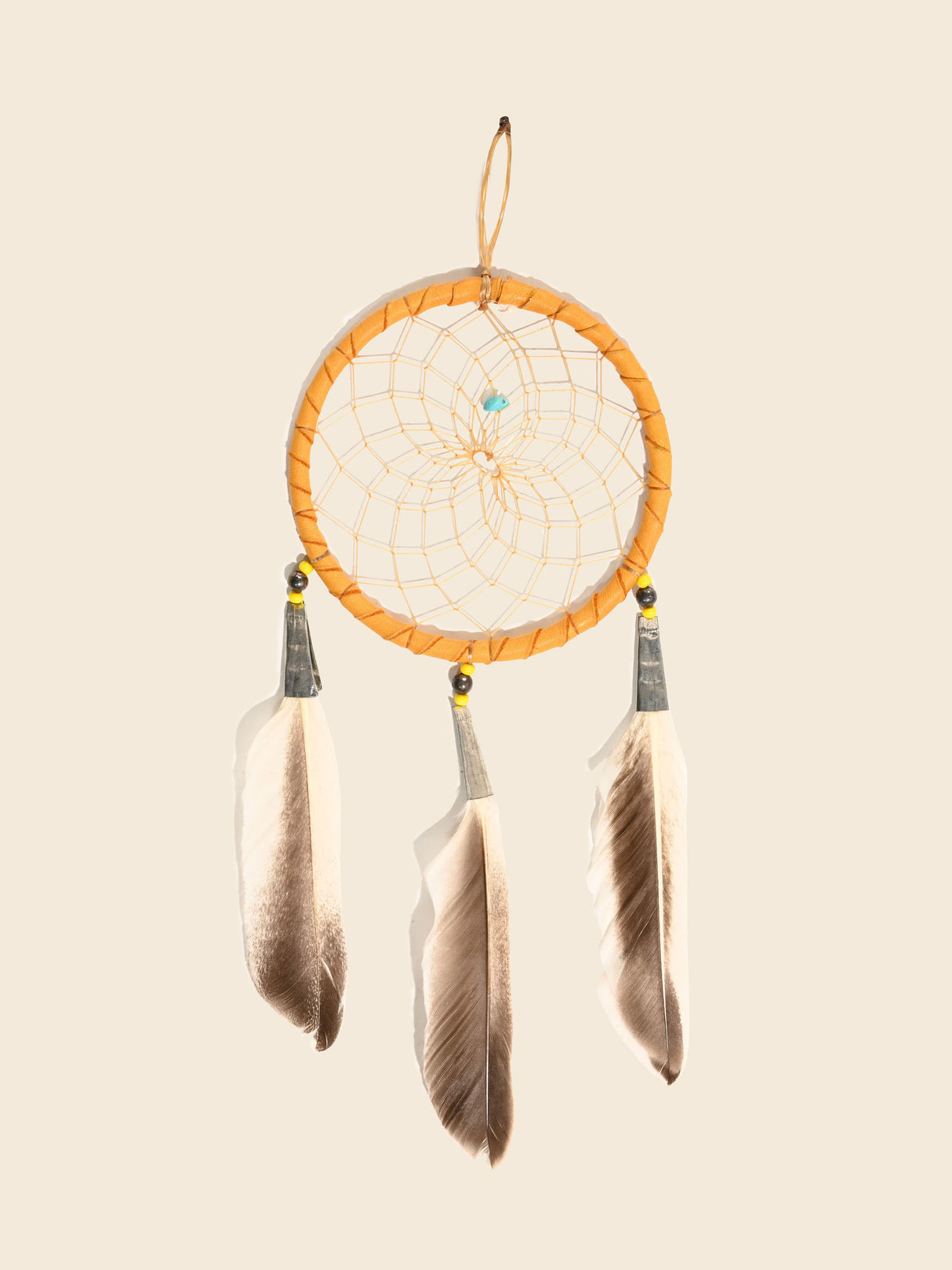 4" Turquoise Stone Dreamcatcher