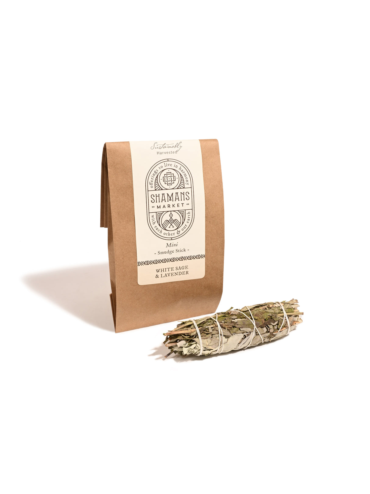 White Sage & Lavender Smudge Stick - 2 Sizes