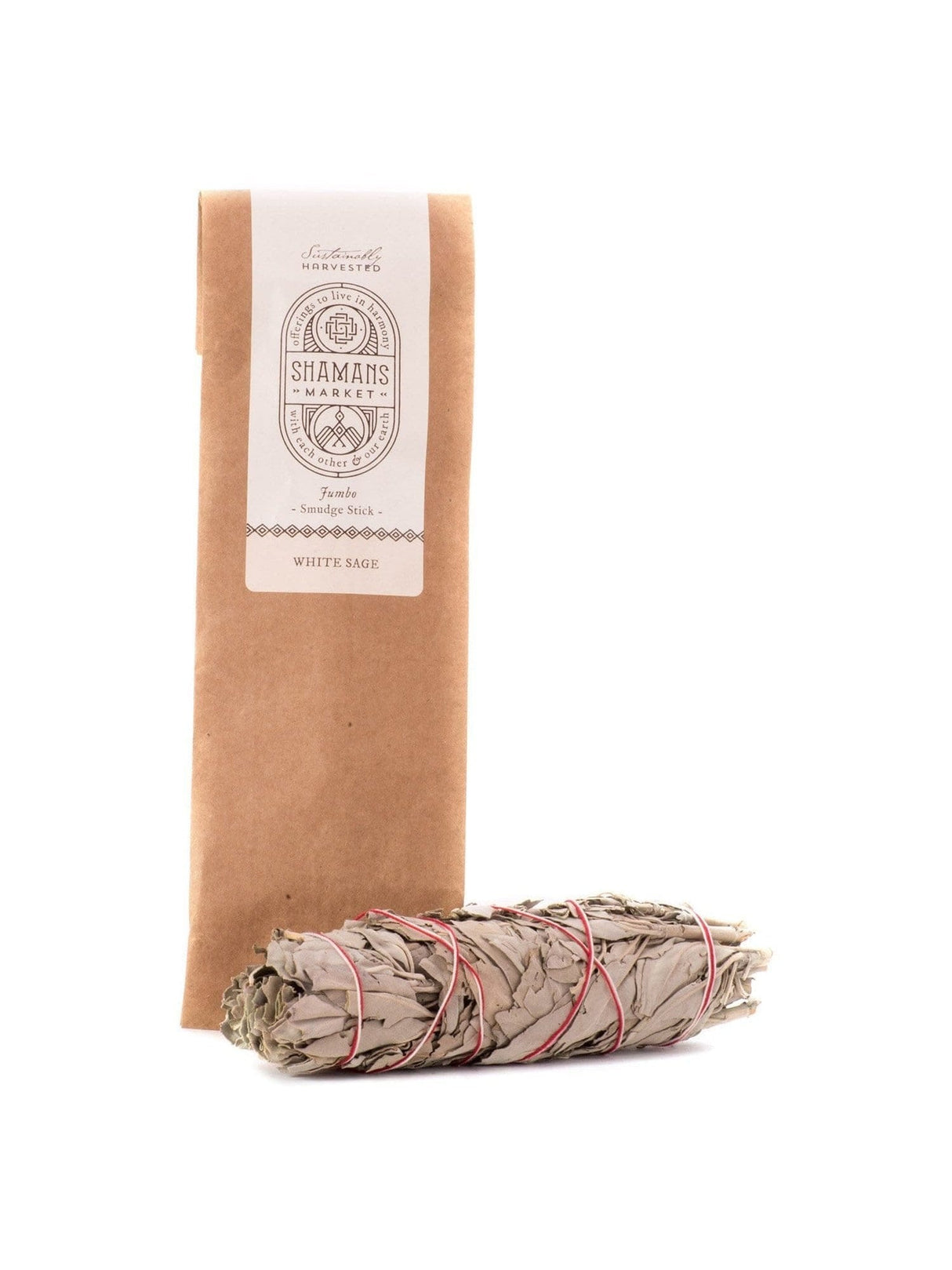 Smudge Sticks Jumbo White Sage Smudge Stick - 3 sizes - Jumbo
