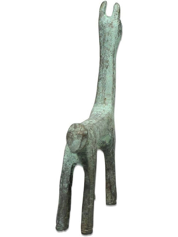 Llama Statue Brass