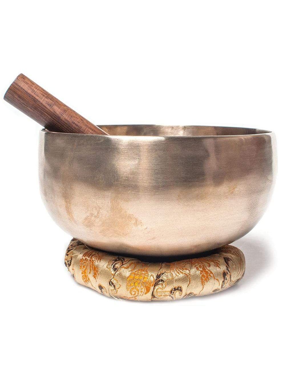 Tuned Singing Bowl E Note-Solar Plexus Tuned Tibetan Zen Singing Bowl
