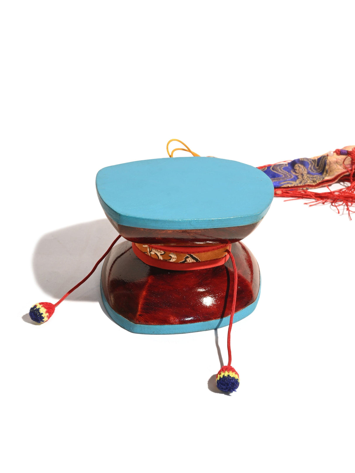 Small Tibetan Chod Damaru Hand Drum