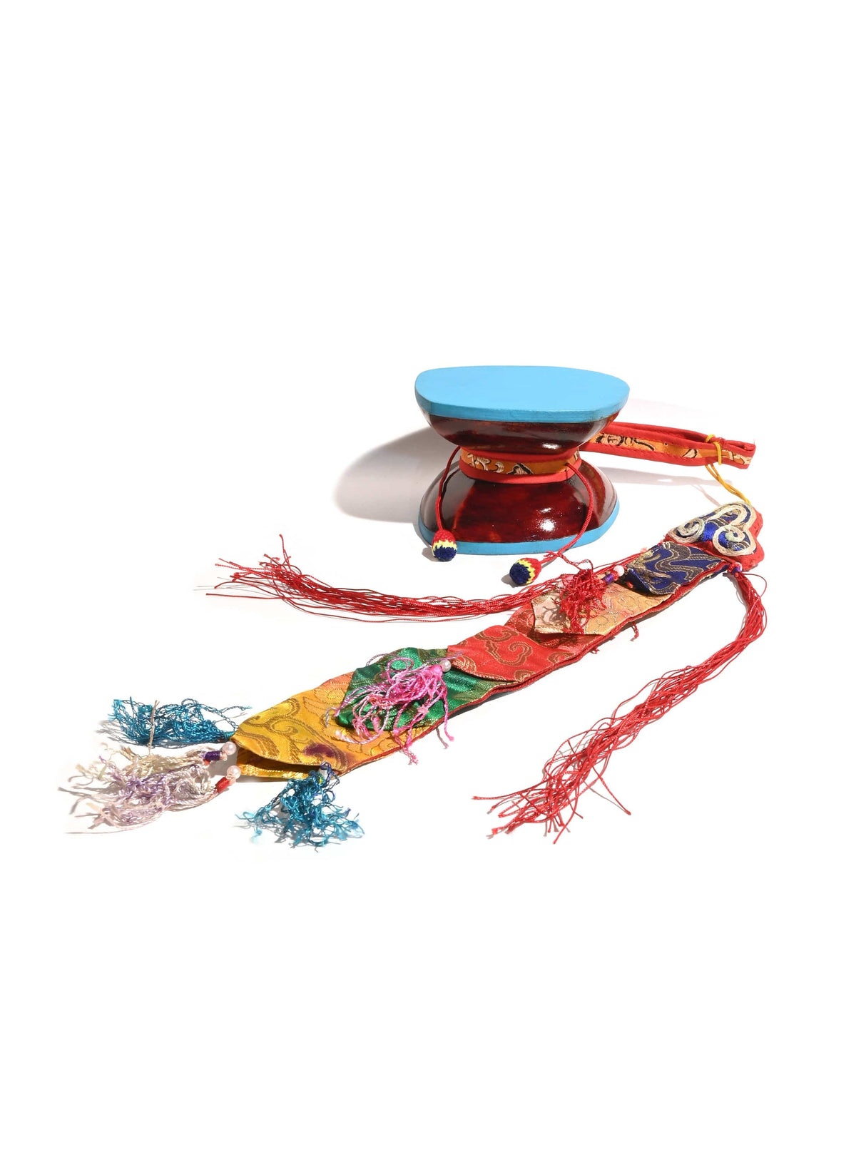 Small Tibetan Chod Damaru Hand Drum