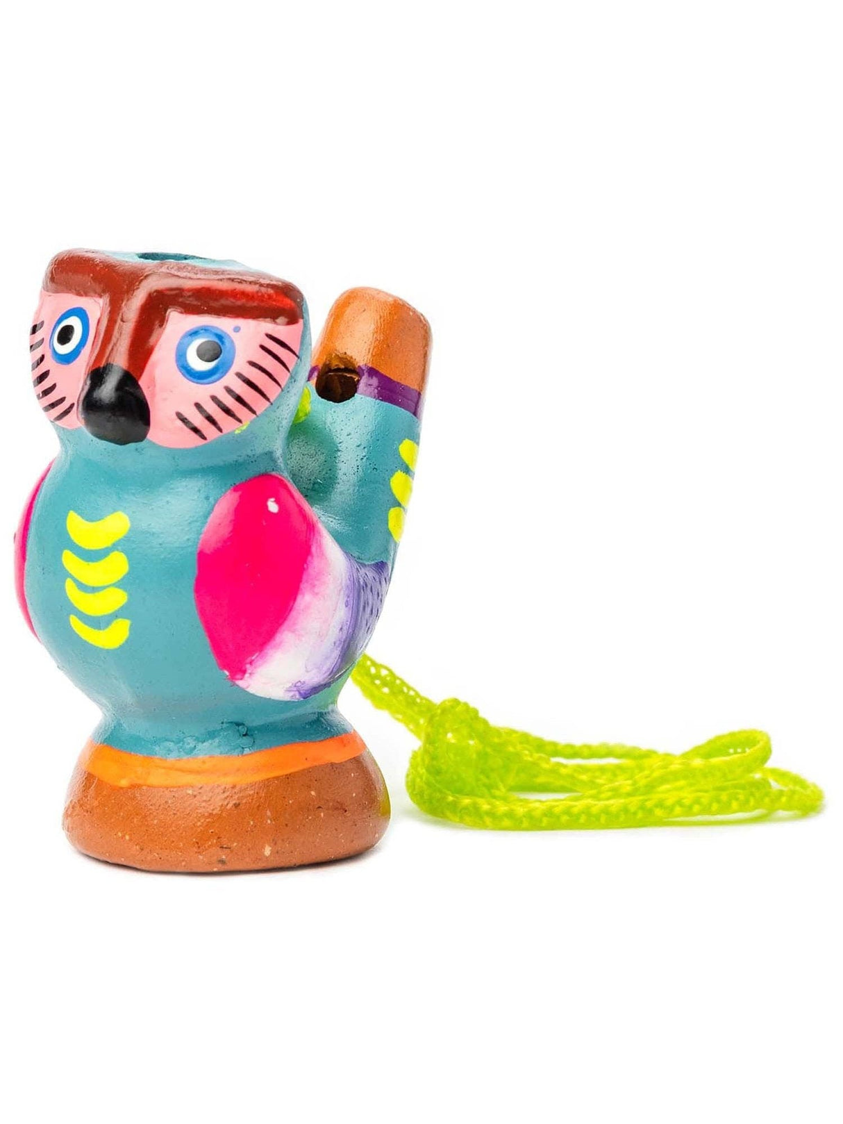 Water Whistles Teal Owl Mini Chirping Water Whistle