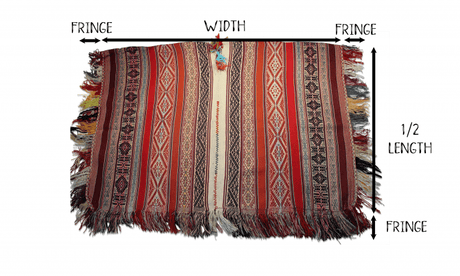How We Measure Our Ponchos - Shamans Market