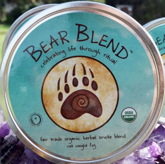 Bear Blend Organic Herbal Smoke Blend - Shamans Market