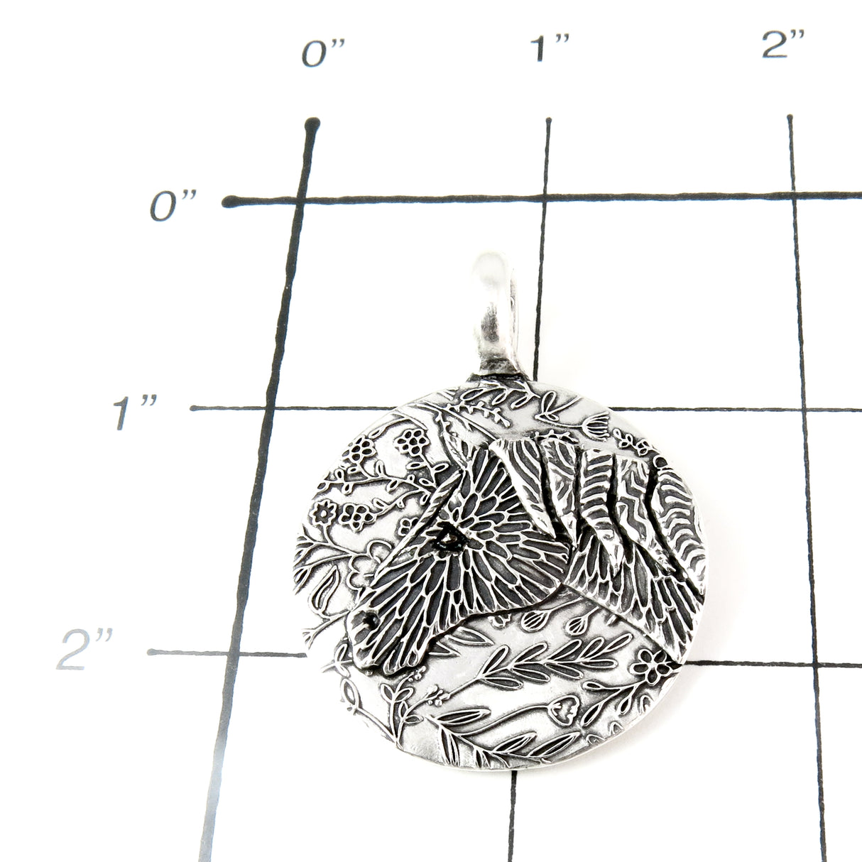 Sterling Silver Horse Totem Pendant