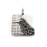 Sterling Silver Raven Totem Pendant