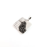 Sterling Silver Raven Totem Pendant