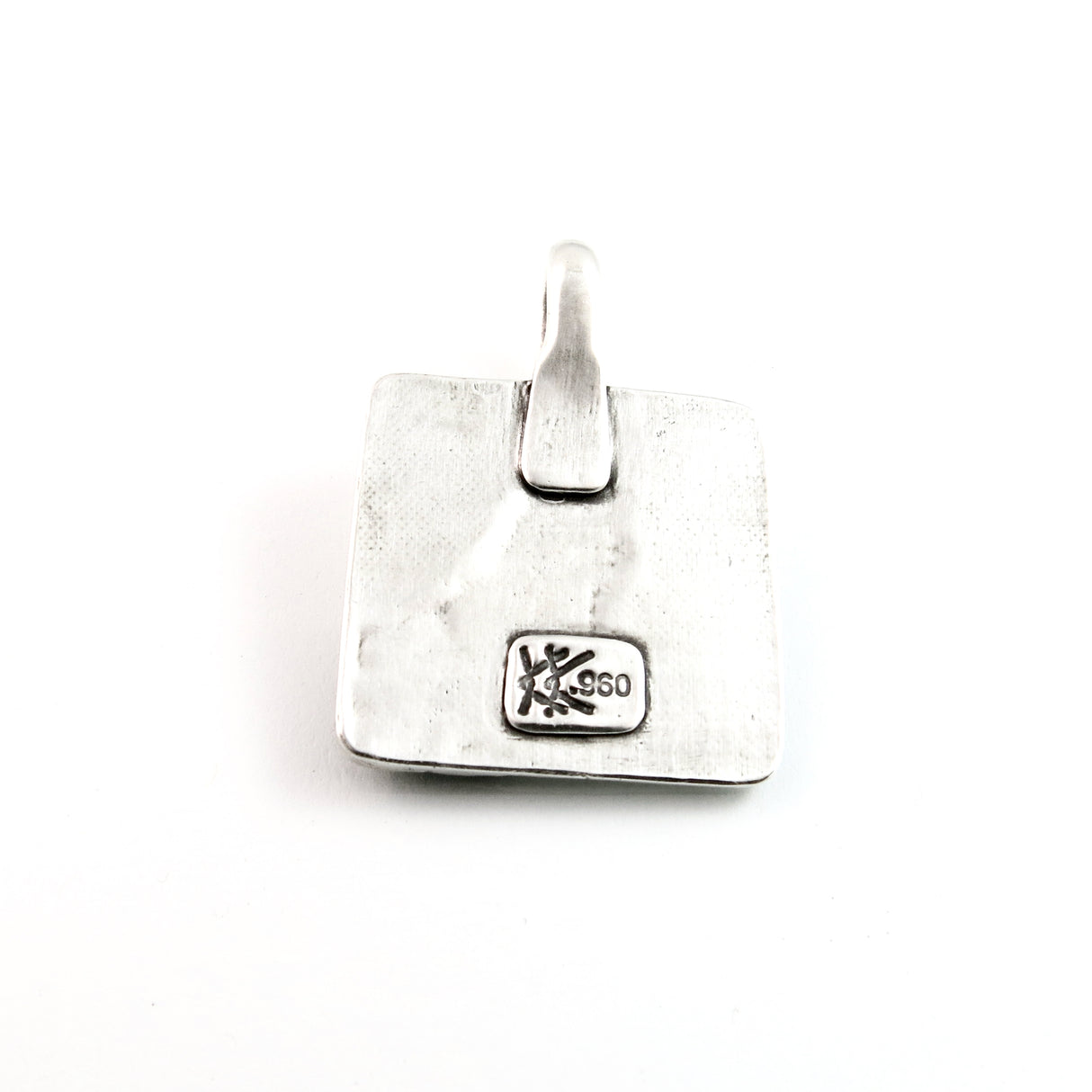 Sterling Silver Raven Totem Pendant