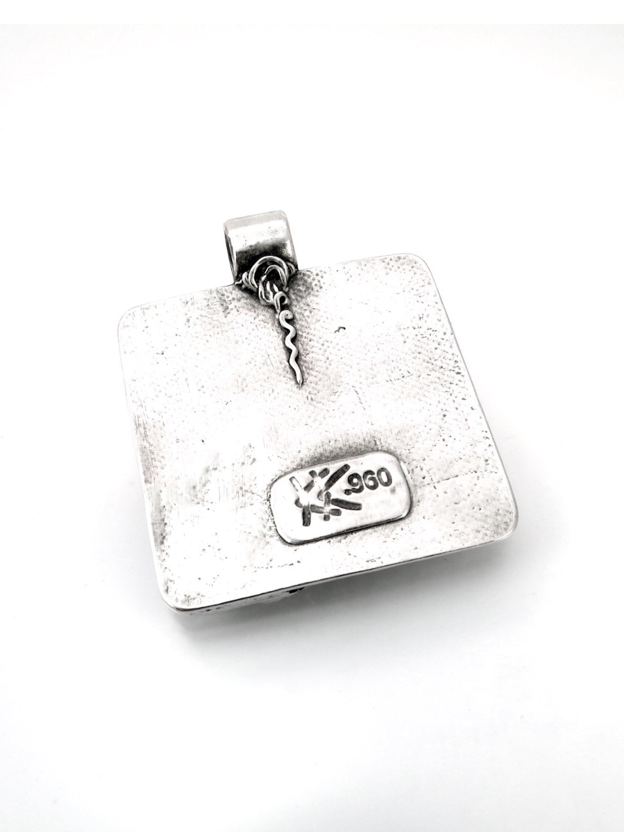 Sterling Silver Elk Totem Pendant