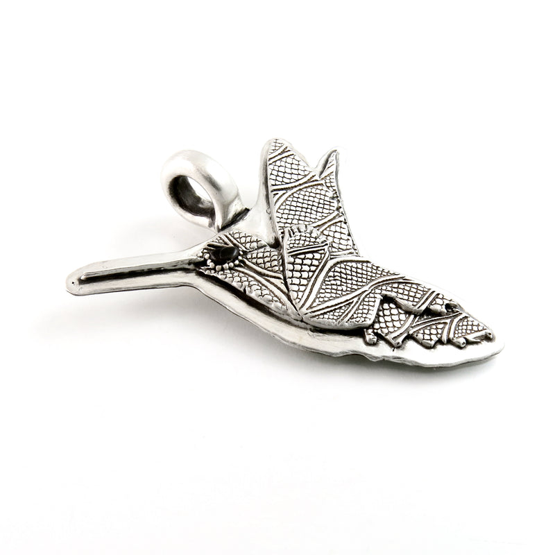 Sterling Silver Hummingbird Totem Pendant