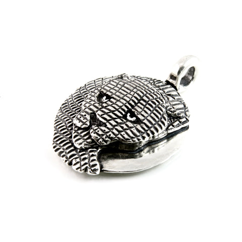 Sterling Silver Jaguar Totem Pendant
