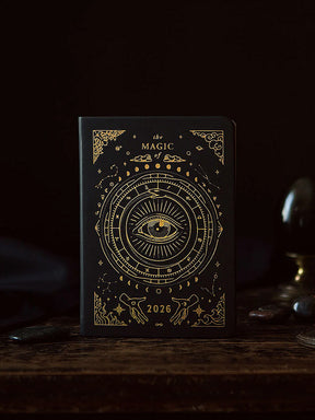 PREORDER - 2026 Magic of I Mini Astrological Pocket Planner | bj010-black