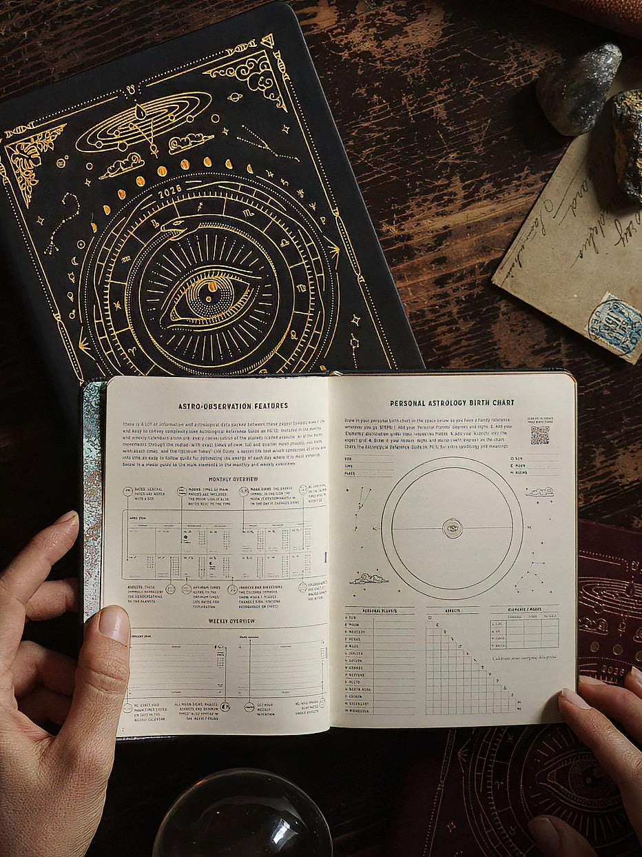 2026 Astrological Planner 3 | bj008-midnight-velvet