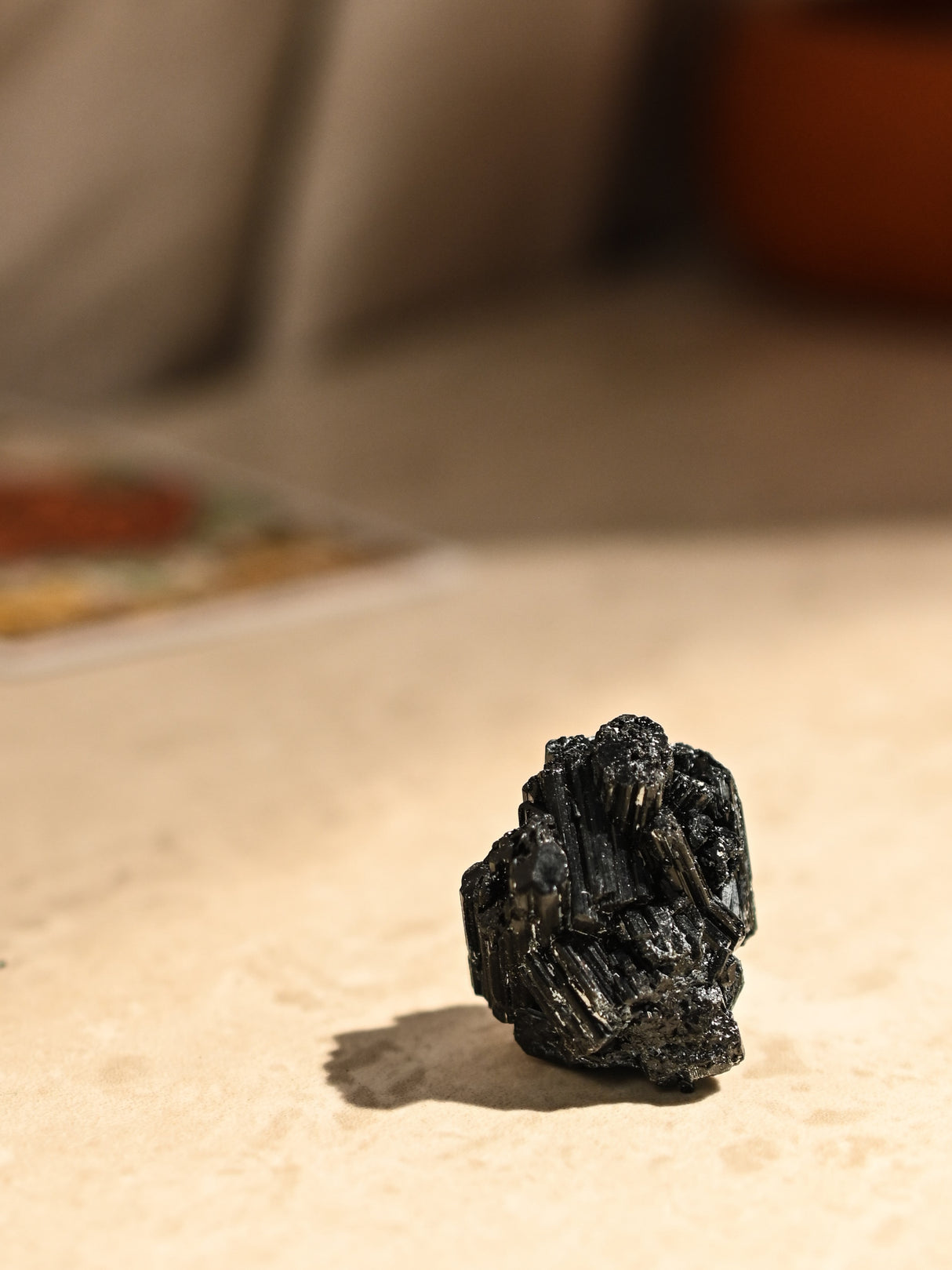 Black Tourmaline Cluster