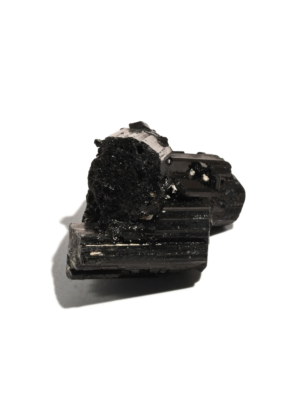 Black Tourmaline Cluster