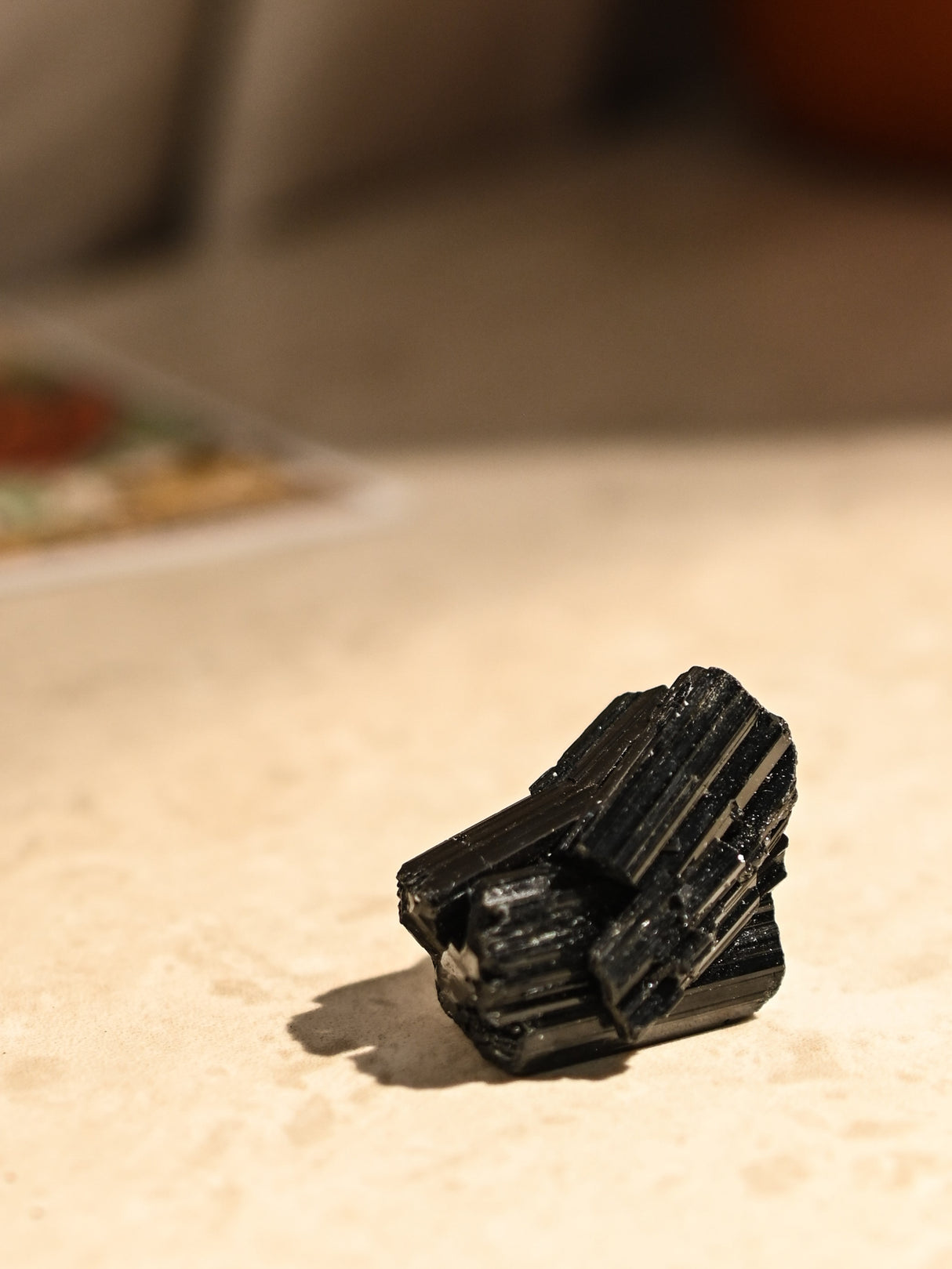 Black Tourmaline Cluster