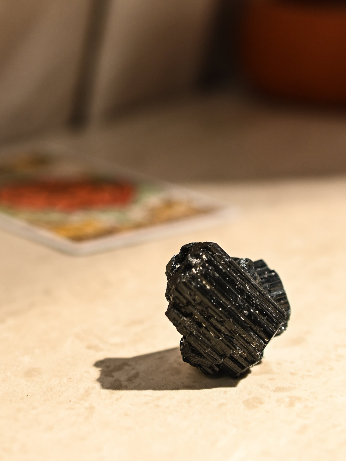 Black Tourmaline Cluster