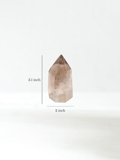 Smoky Quartz Tower E Dimension | Cg1039